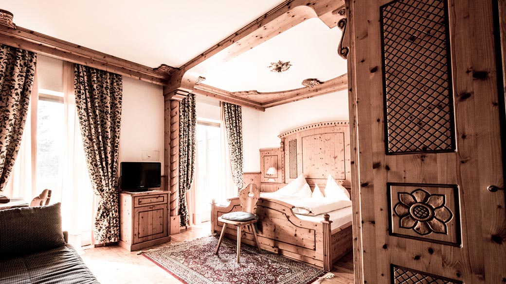 Comfort Room in the Hotel Genziana Siusi